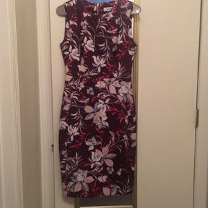 NEW Calvin Klein floral dress size 4 never worn